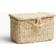 H&M Lidded Seagrass Storage - Beige Basket 25cm