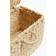 H&M Lidded Seagrass Storage - Beige Basket 25cm