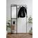 CaliCosy Garderobe Aus Lackiertem Metall Mit 6 Haken H185 cm Kleiderhaken 100cm