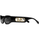 Michael Kors MK2243U Runde Solbriller 52 MM - Sort