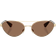 Burberry Woman Sunglass BE3165 - Metal Gold/Brown