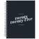 Rileys & Co 2025 Diagonal Weekly Planner 6 x 8-Inches Black