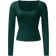Shein Womens Solid Color Slim Fit Long Sleeve TShirt