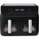 Jocca Digital Airfryer 10 Liter Med 3 Skuffer 2600 Watt