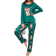 Shein Christmas Cartoon Dog Pattern Women Pajama Set