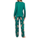 Shein Christmas Cartoon Dog Pattern Women Pajama Set