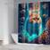 DDS-DUDES Cute cat shower curtain