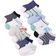 Shein Pairs Of Baby Boy Crew Neck Socks For Toddlers Cute Dinosaur Striped Socks