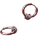 Shein Ring Decor Hoop Earrings
