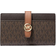 Michael Kors Greenwich Medium Signature Logo Wallet - Brown