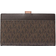 Michael Kors Greenwich Medium Signature Logo Wallet - Brown
