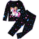 Shein Glow In Dark Unicorn Long Pants Set - Solid Color