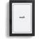 Dunelm Alton Black Black Photo Frame 10.2x15.2cm