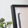 Dunelm Alton Black Black Photo Frame 10.2x15.2cm