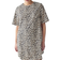 H&M A-Line Dress - Light Beige/Leopard Print