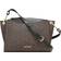 Calvin Klein Garnet Signature Crossbody Brown Khk