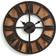 Dunelm Fulton Industrial Skeleton Brown Wall Clock 74.9cm