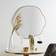 Dunelm Pond Round Effect Wall Mirror 63cm