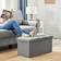 Songmics Bench Med Opbevaringsplads LSF001G02 76 x 38 x 38 cm Opbevaringsbænk 79.5x39.5cm