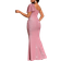 Shein Womens Elegant Pink Bowknot Formal Dress Ideal For WeddingParty Recommended As Gift Long Homecoming Dresses Birthday Outfit Homecoming Dresses