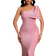 Shein Womens Elegant Pink Bowknot Formal Dress Ideal For WeddingParty Recommended As Gift Long Homecoming Dresses Birthday Outfit Homecoming Dresses