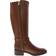 Tommy Hilfiger Women's Iyla High Shaft Riding Boots Dark Natural (9.5M)