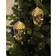 Sirius Celina Juleophæng Agern H16 cm Dark Oak/Guld Juletræspynt