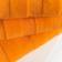 Elements Stripe Guest Towel Orange
