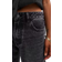 Stradivarius Petite Sorte forvaskede jeans med lige ben-Black