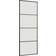 vidaXL Med Beslag 76x205 cm ESG Glas Skjutdörr Frostat glas (76x205cm)