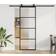 vidaXL Med Beslag 76x205 cm ESG Glas Skjutdörr Frostat glas (76x205cm)