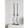 H&M Metal - Black Candlestick 29cm