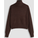 Cider Knit High Neck Solid Long Sleeve Top