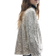H&M Sequined Mock Turtleneck Top - Beige