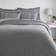 Dunelm Ryleigh Charcoal Duvet Cover Grey (230x220cm)