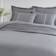 Dunelm Ryleigh Charcoal Duvet Cover Grey (230x220cm)