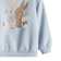 H&M Girls Blue Sweatshirt 1½-2Y