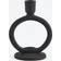 H&M Lysestage I Metal Sort Fyrfadsstage 17cm