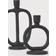 H&M Lysestage I Metal Sort Fyrfadsstage 17cm