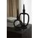 H&M Lysestage I Metal Sort Fyrfadsstage 17cm