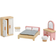 John Lewis Odney Wooden Doll's House Bedroom Furniture Set