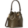 Tory Burch T Monogram Coated Canvas Bucket Bag - French Press