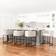 Wade Logan Wade Logan 27 Inch H Counter Height Bar Stools Seating Stool 33.5" 4pcs