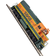Walthers Walthers Trainline HO Scale Model EMD GP15-1 Standard DC BNSF Railway Green, Orange, Yellow