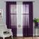 The Mill Shop Voile Slot Top Pair of Panels - Purple - 150 cm x 206 cm Drop 150x206cm