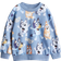 H&M Oversized Printed Sweatshirt - Blue