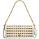 Coach Dinky Bag With Grommets - Brass/Chalk