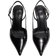 H&M Pointed Slingback Court Shoes - Black