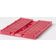 Brightroom Rectangular Plastic Foldable Medium Crate Pink Storage Box