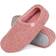 HomeTop Fuzzy Curly Fur - Pink